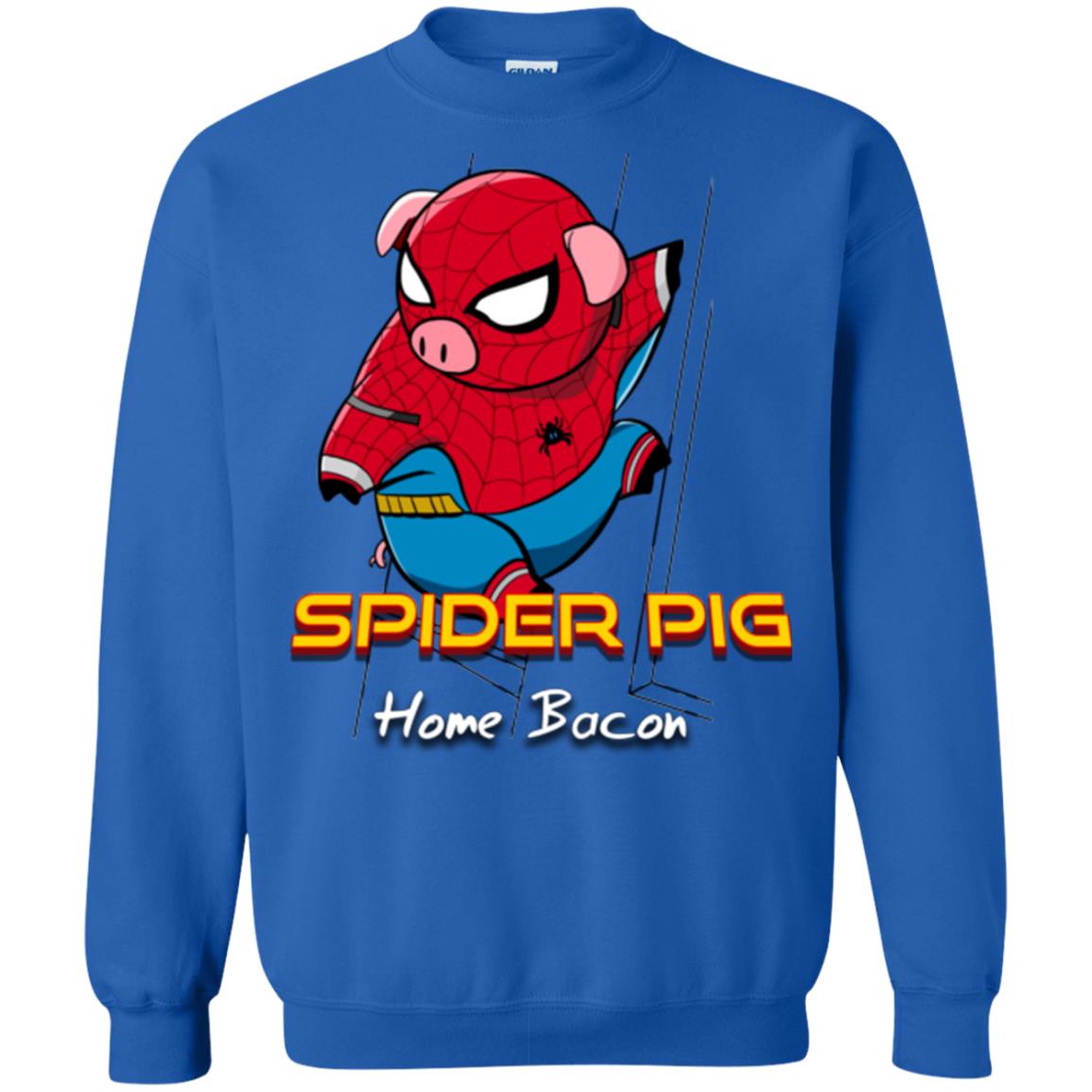 Spider Pig Build Line Crewneck Sweatshirt