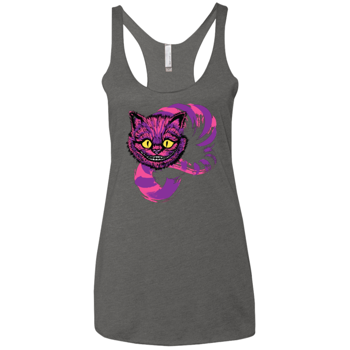 Grinning Like A Cheshire Cat 2 Women's Triblend Racerback Tank