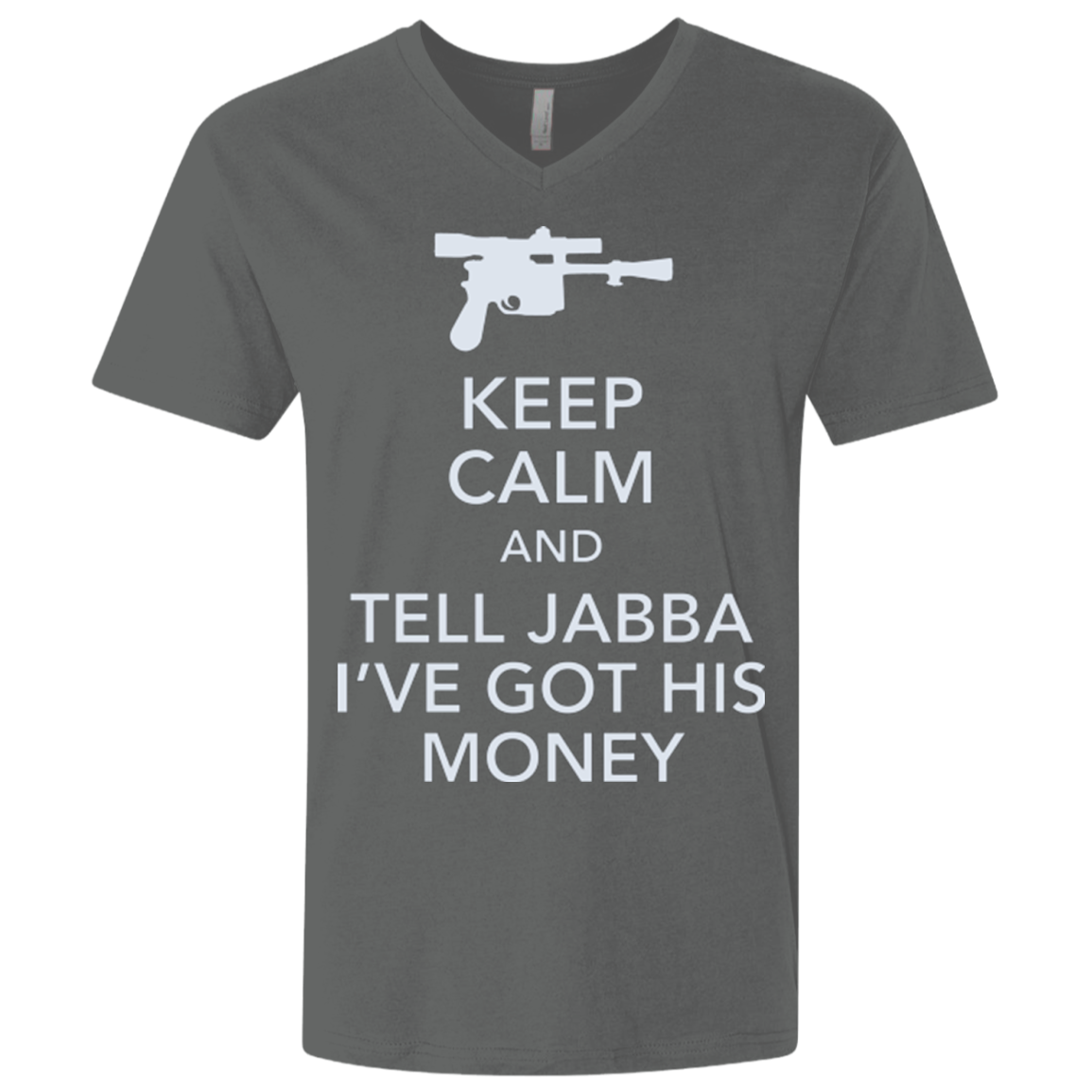 Tell Jabba (2) Men's Premium V-Neck
