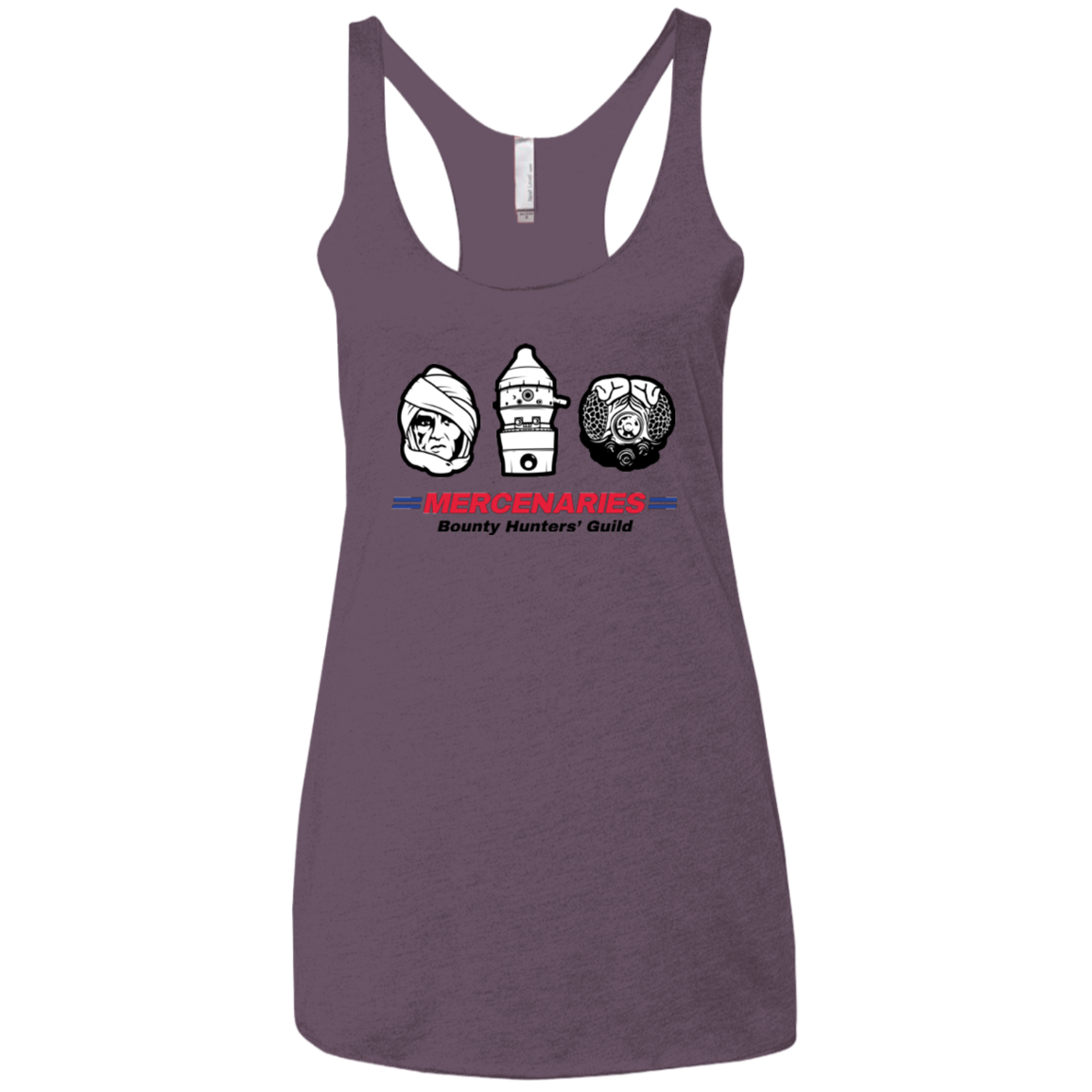 Mercs 2 Women's Triblend Racerback Tank