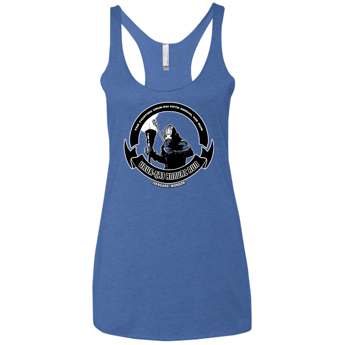 Uruk Hai Annual Run Women's Triblend Racerback Tank