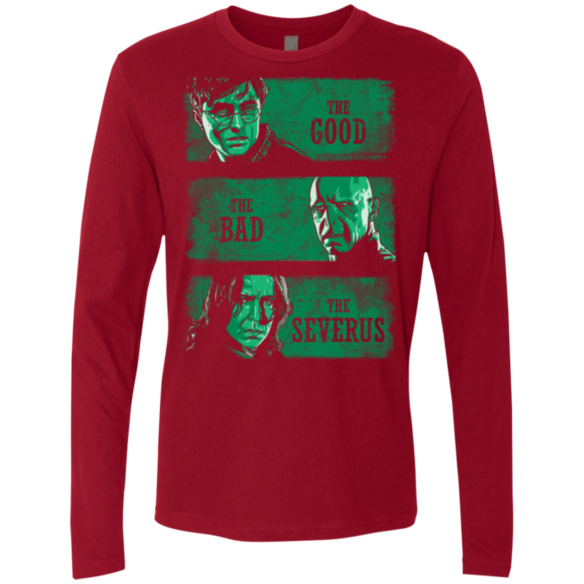 The Good the Bad and the Severus Men's Premium Long Sleeve