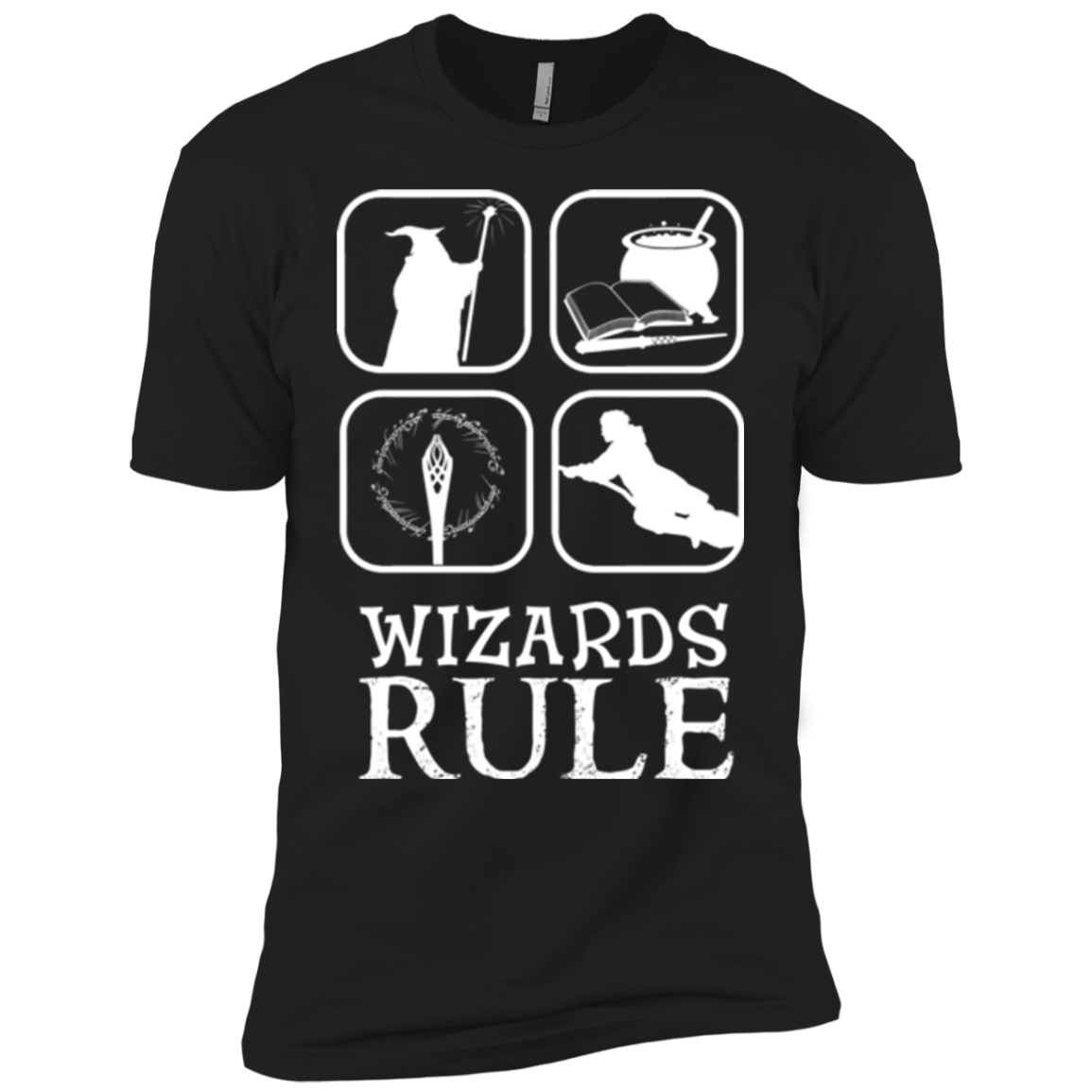 Wizards Rule Boys Premium T-Shirt