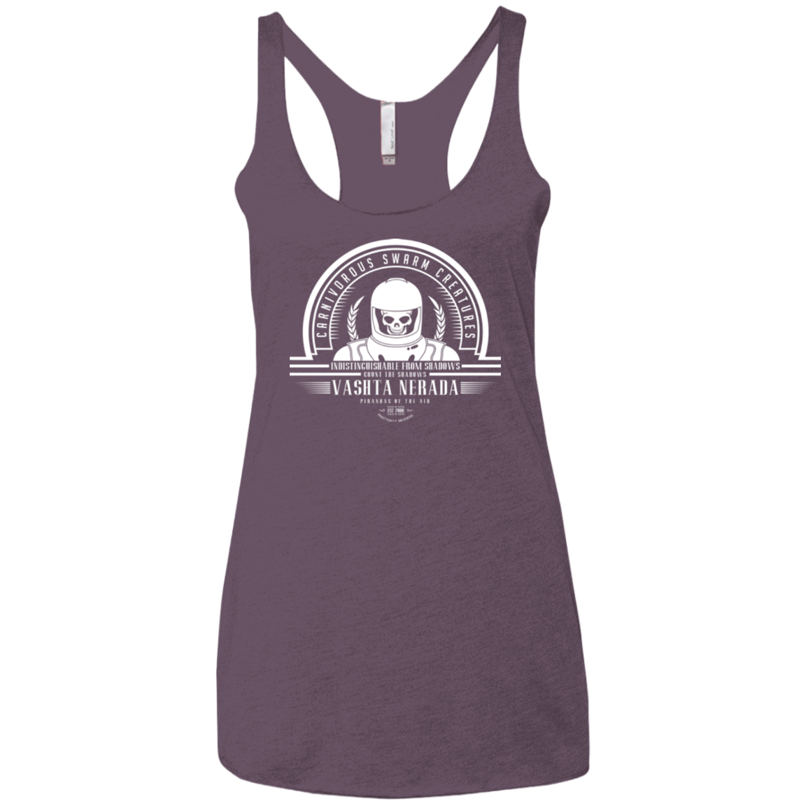 Who Villains Women's Triblend Racerback Tank