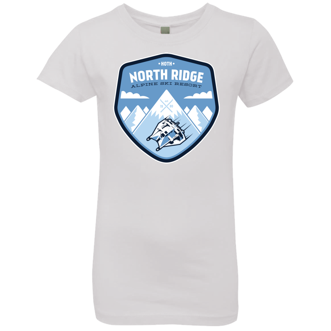 North Ridge Ski Resort Girls Premium T-Shirt