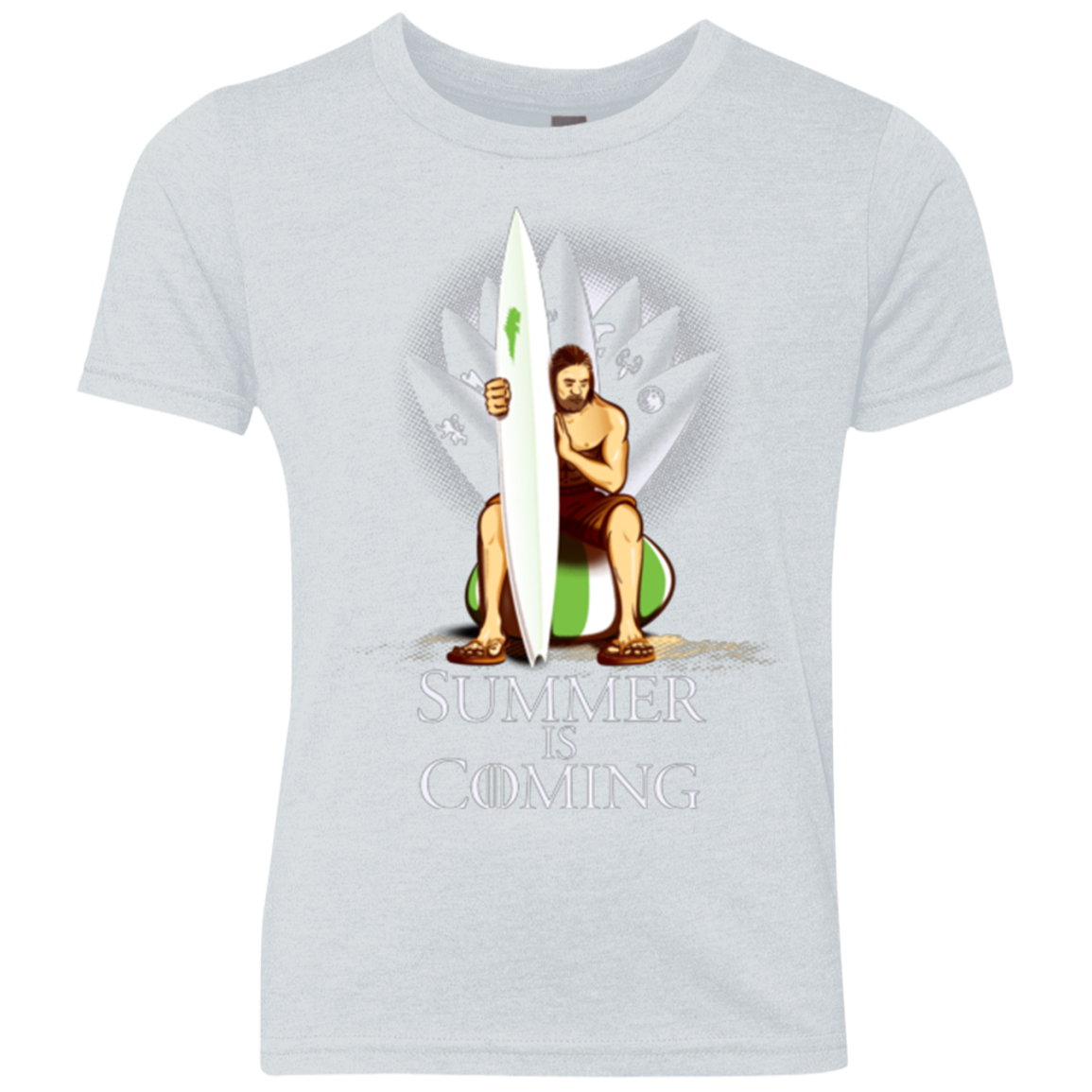 Summer is Coming Youth Triblend T-Shirt