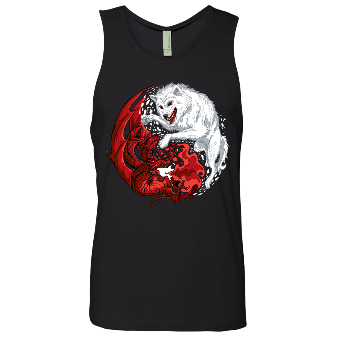Ice and Fire Men's Premium Tank Top