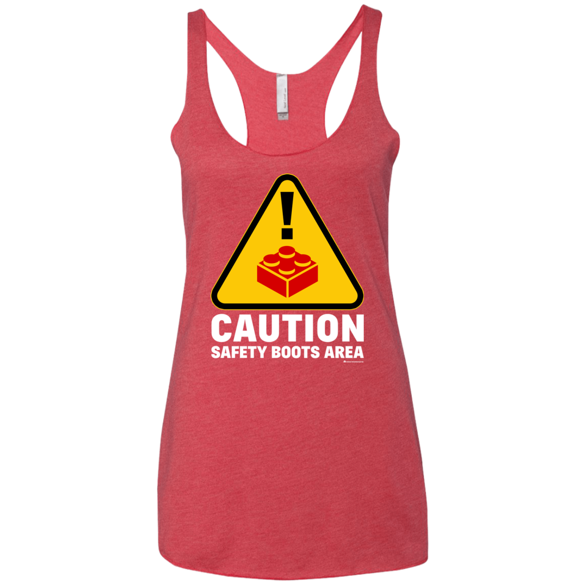 Watch Your Step Women's Triblend Racerback Tank