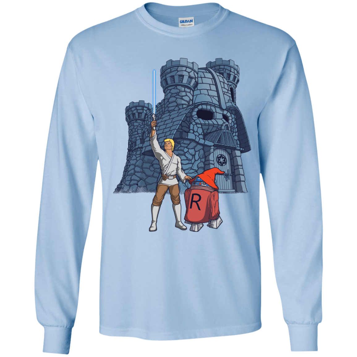 Darthskull Castle Youth Long Sleeve T-Shirt