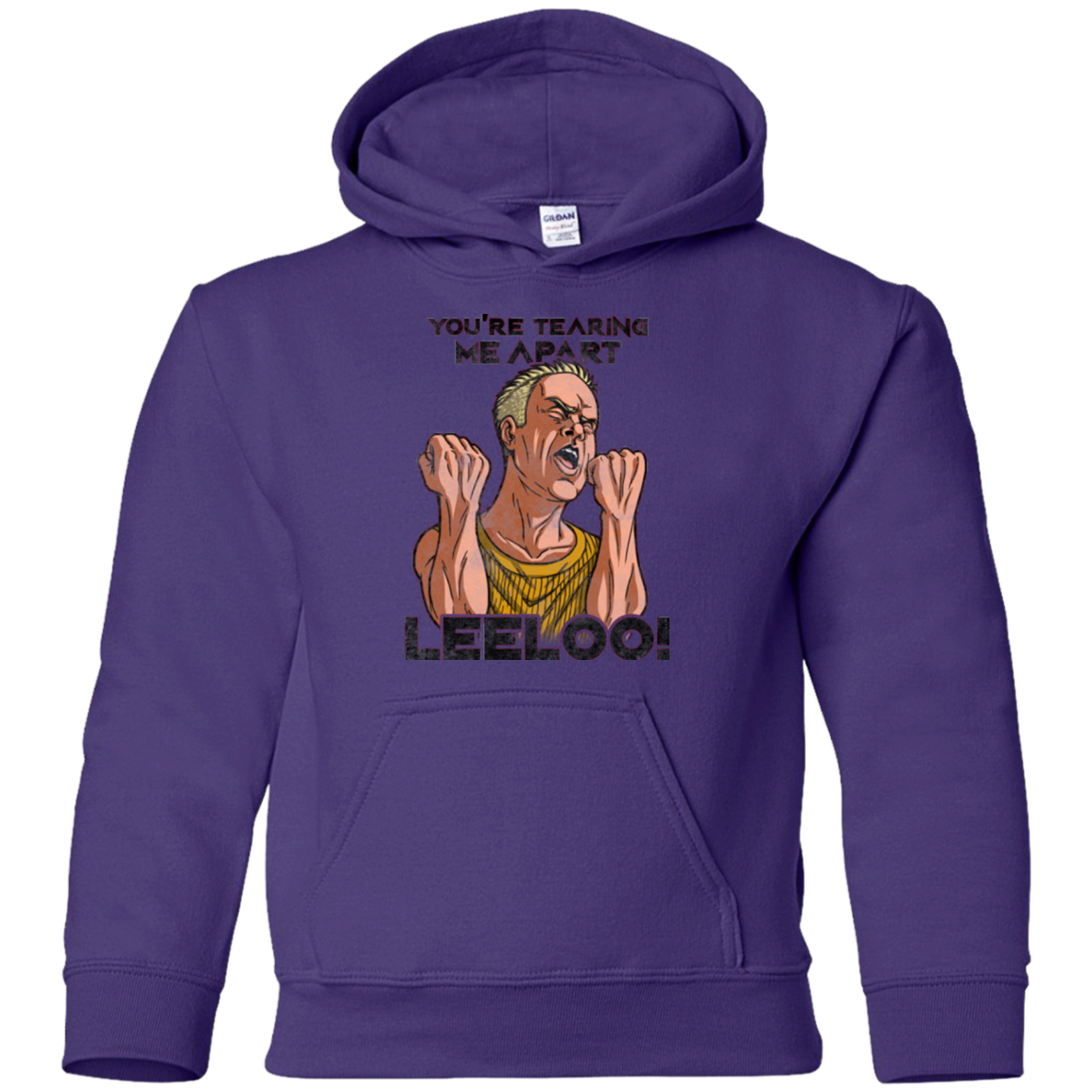 Youre Tearing Me Apart Leeloo Youth Hoodie