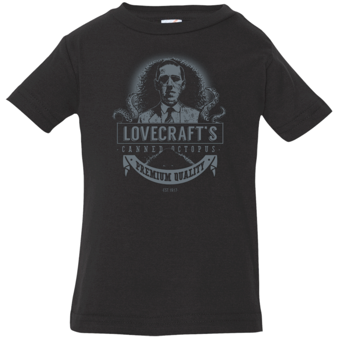 Lovecraft Canned Octopus Infant Premium T-Shirt