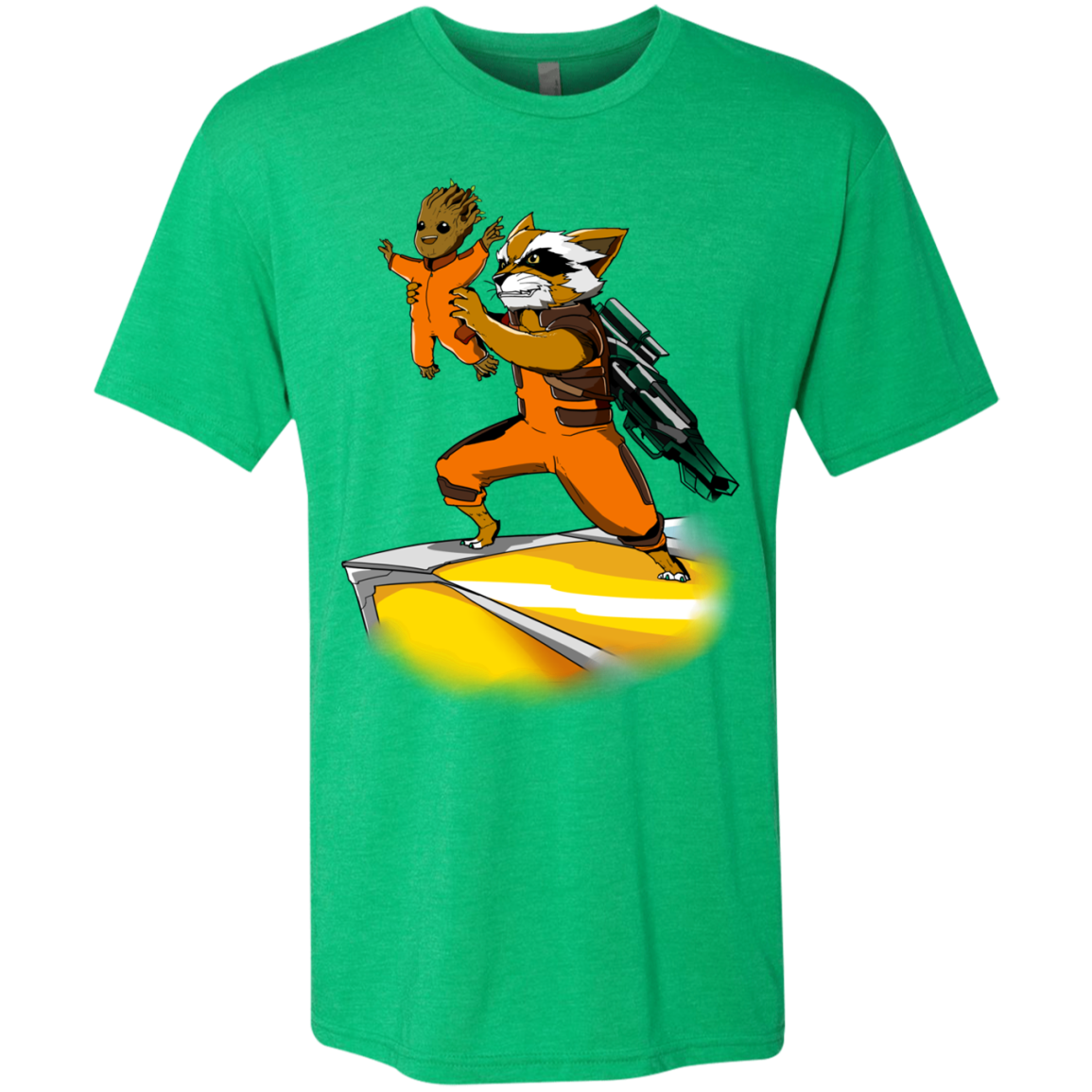 Baby Groot Men's Triblend T-Shirt