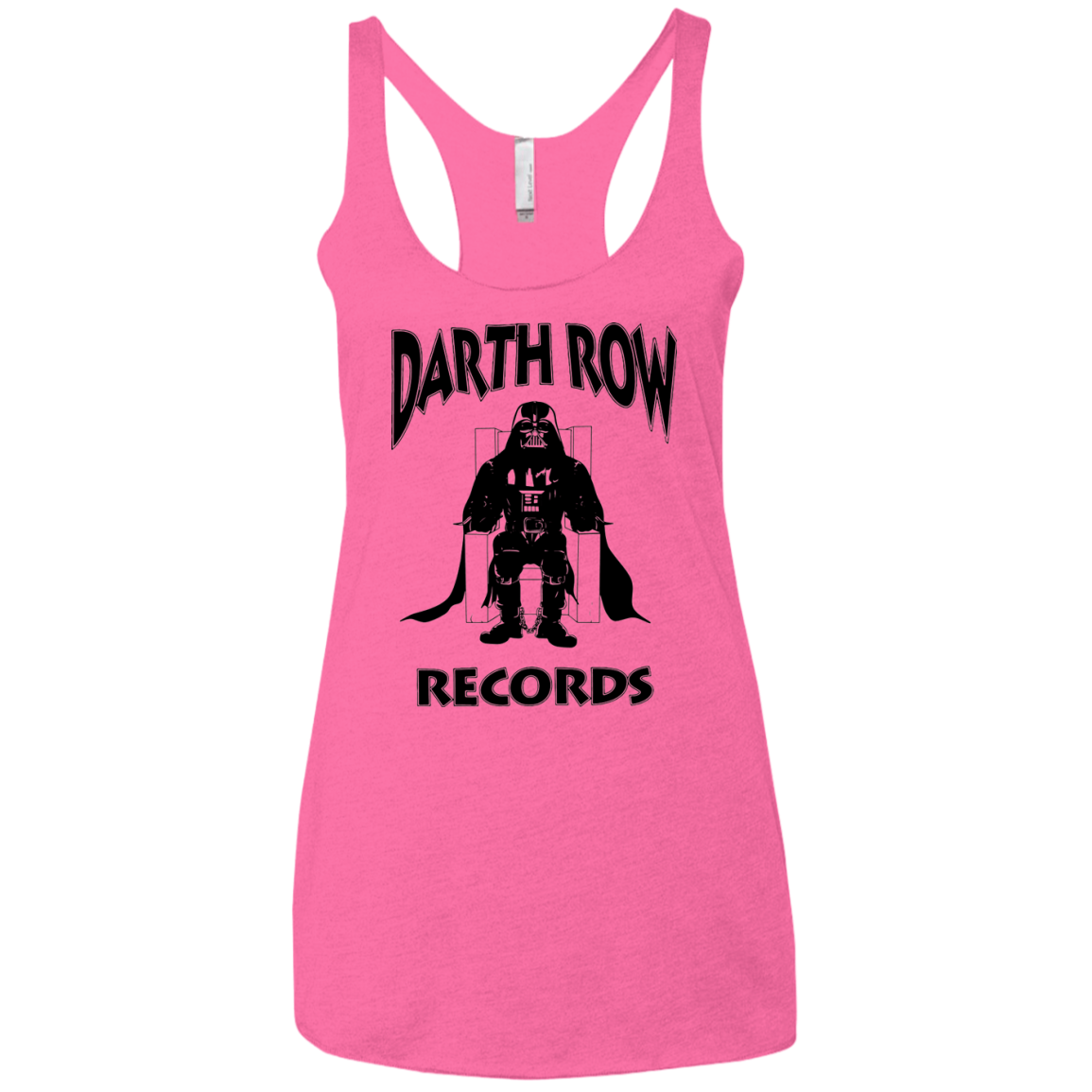 Darth Row Records Women's Triblend Racerback Tank