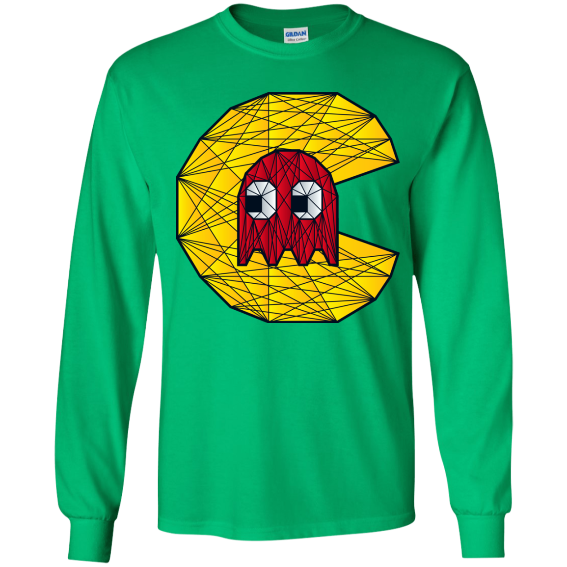 Poly Pac Man Youth Long Sleeve T-Shirt