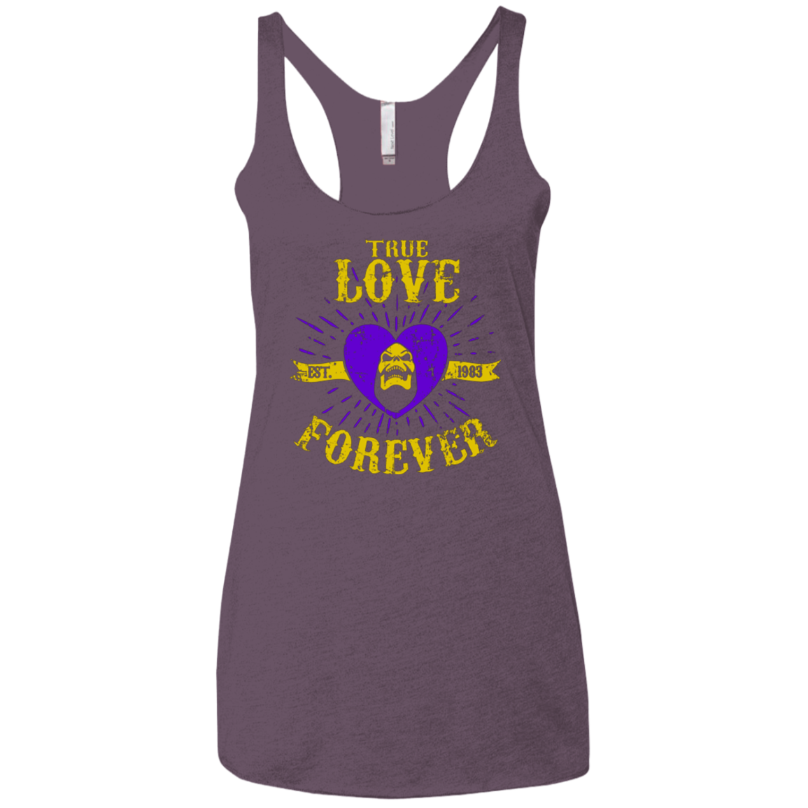 True Love Forever Masters Women's Triblend Racerback Tank
