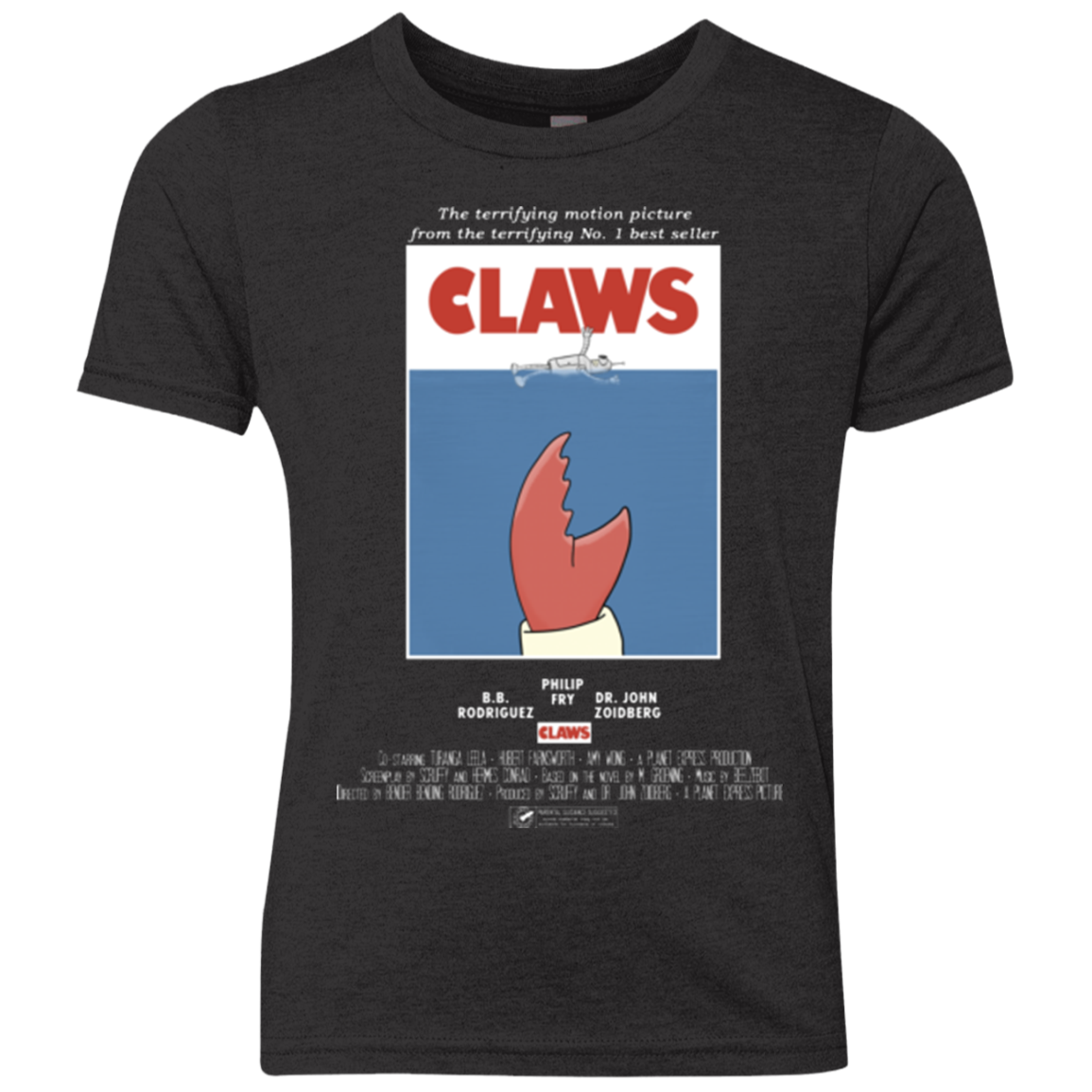 Claws Movie Poster Youth Triblend T-Shirt