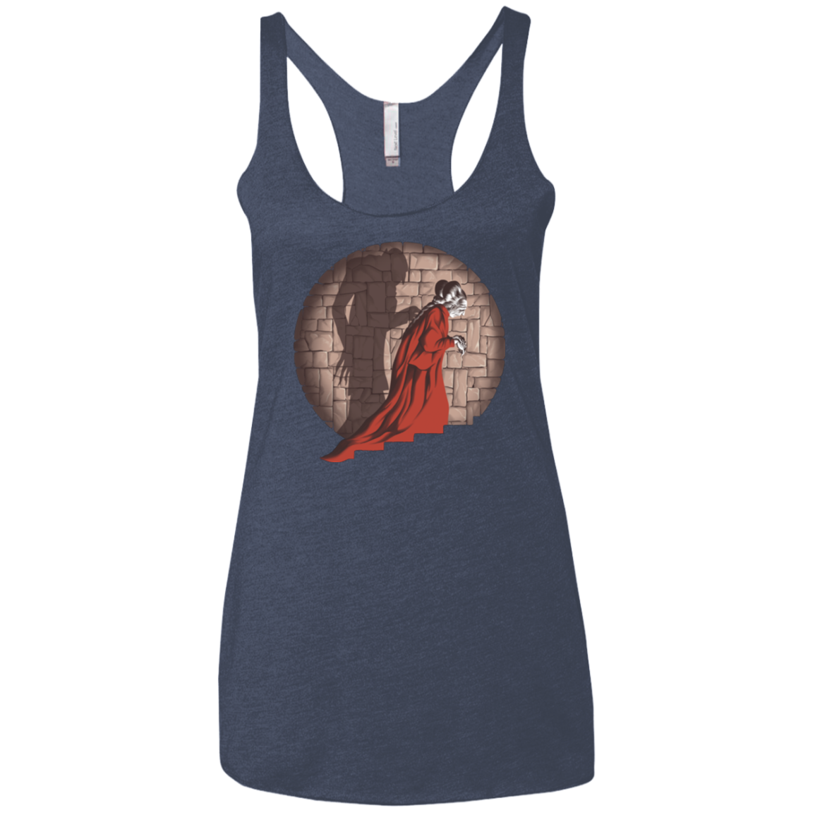 Shadow Mismatch Women's Triblend Racerback Tank