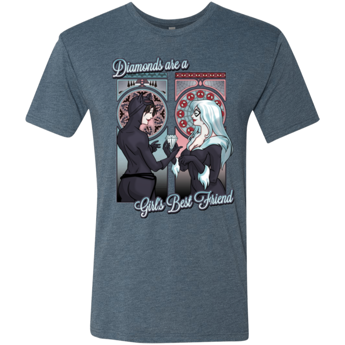 Diamonds are a Girl's Best Friend Men's Triblend T-Shirt