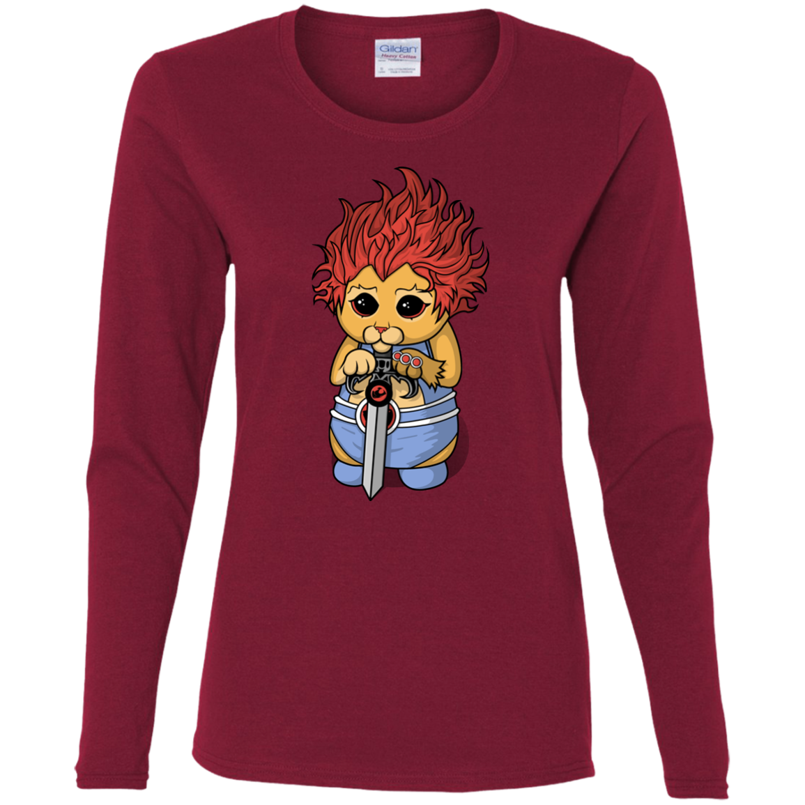 Thunder Kitty Women's Long Sleeve T-Shirt