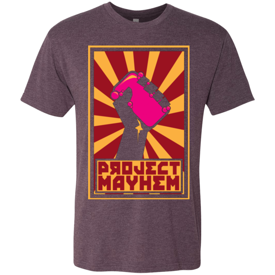 Project Mayhem Men's Triblend T-Shirt