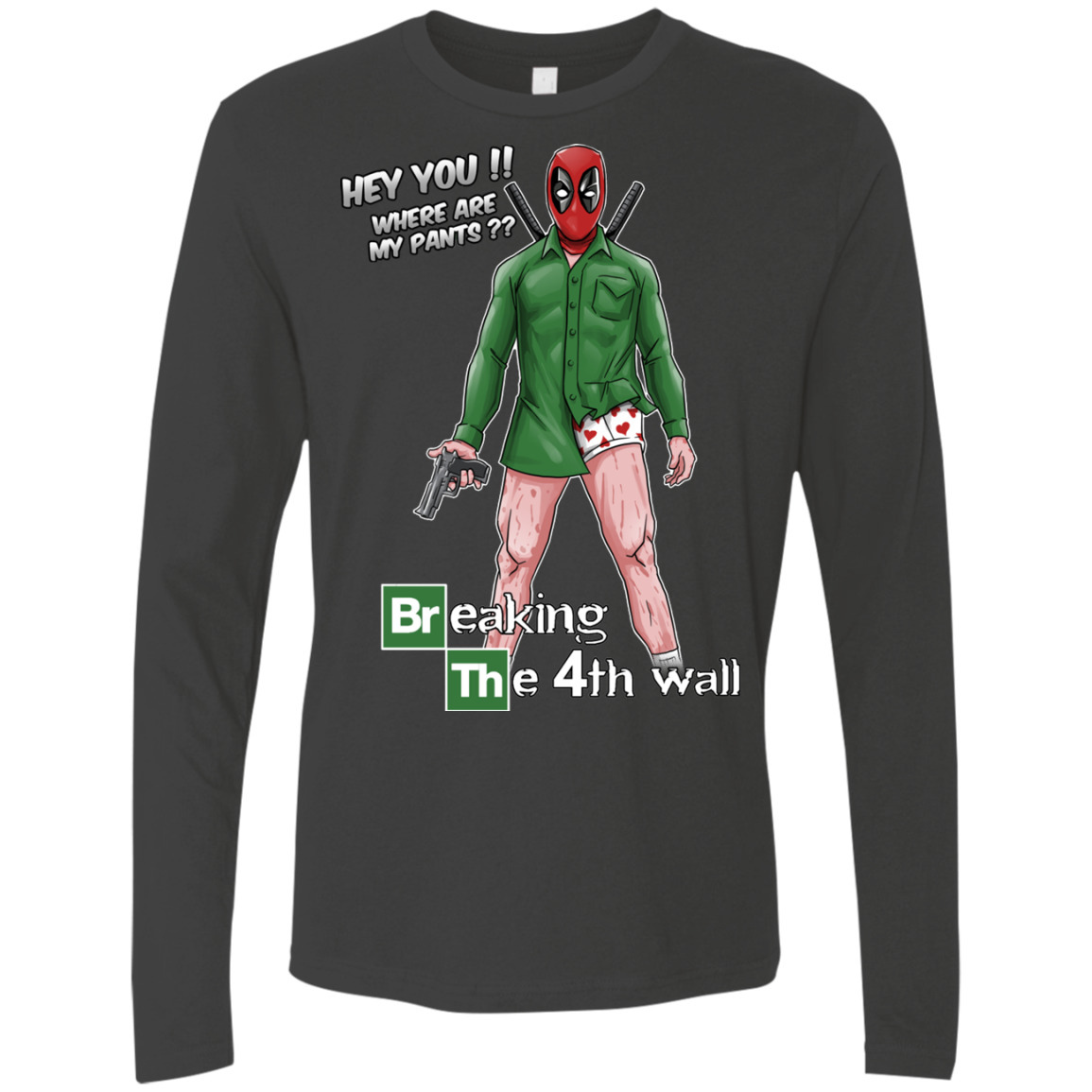 Breaking the 4th Wall Men's Premium Long Sleeve