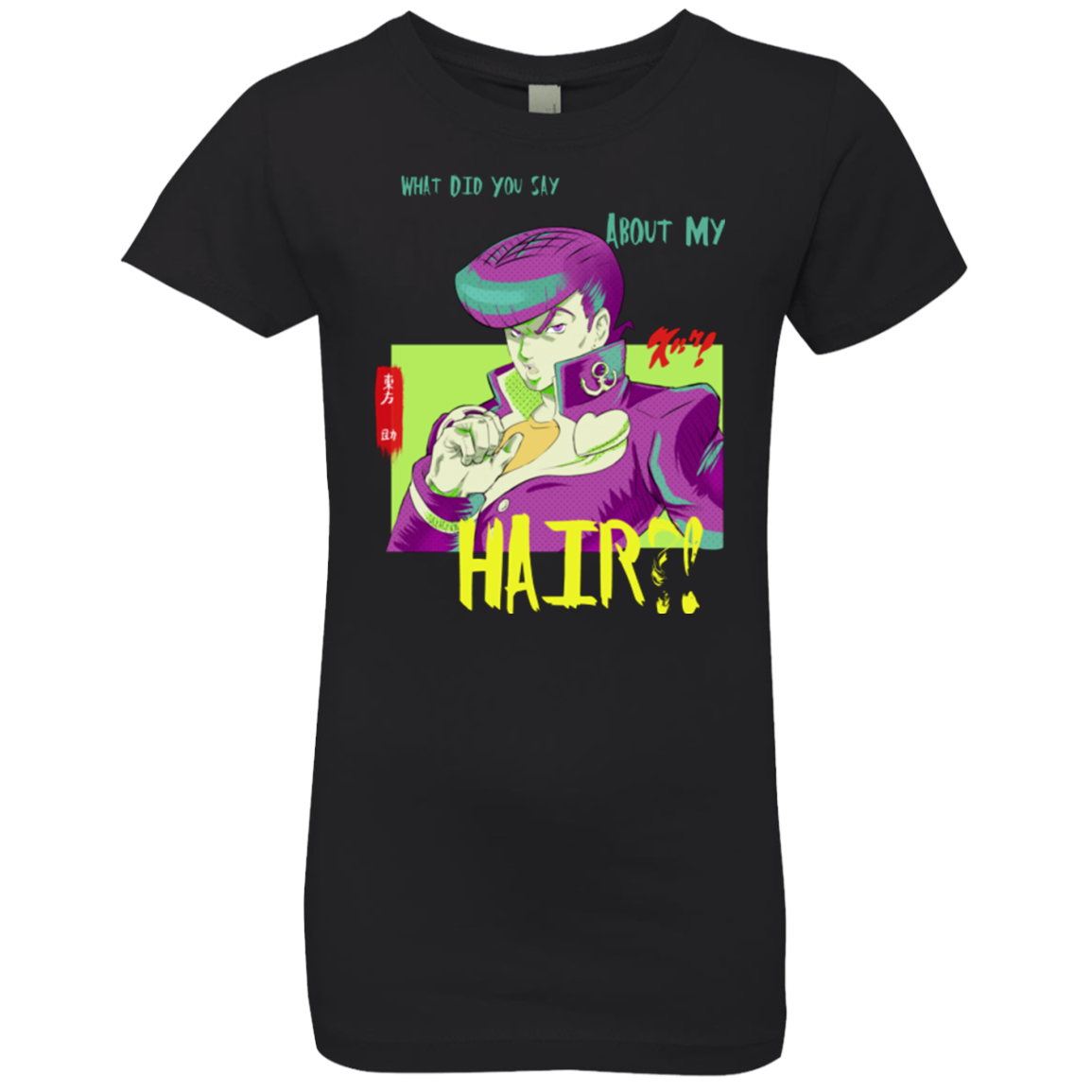 Jojo Josuke Bizarre Adventure Girls Premium T-Shirt