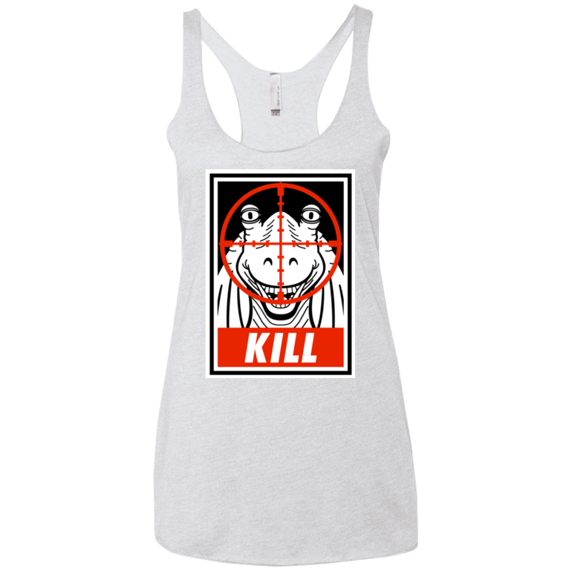 Kill Women's Triblend Racerback Tank