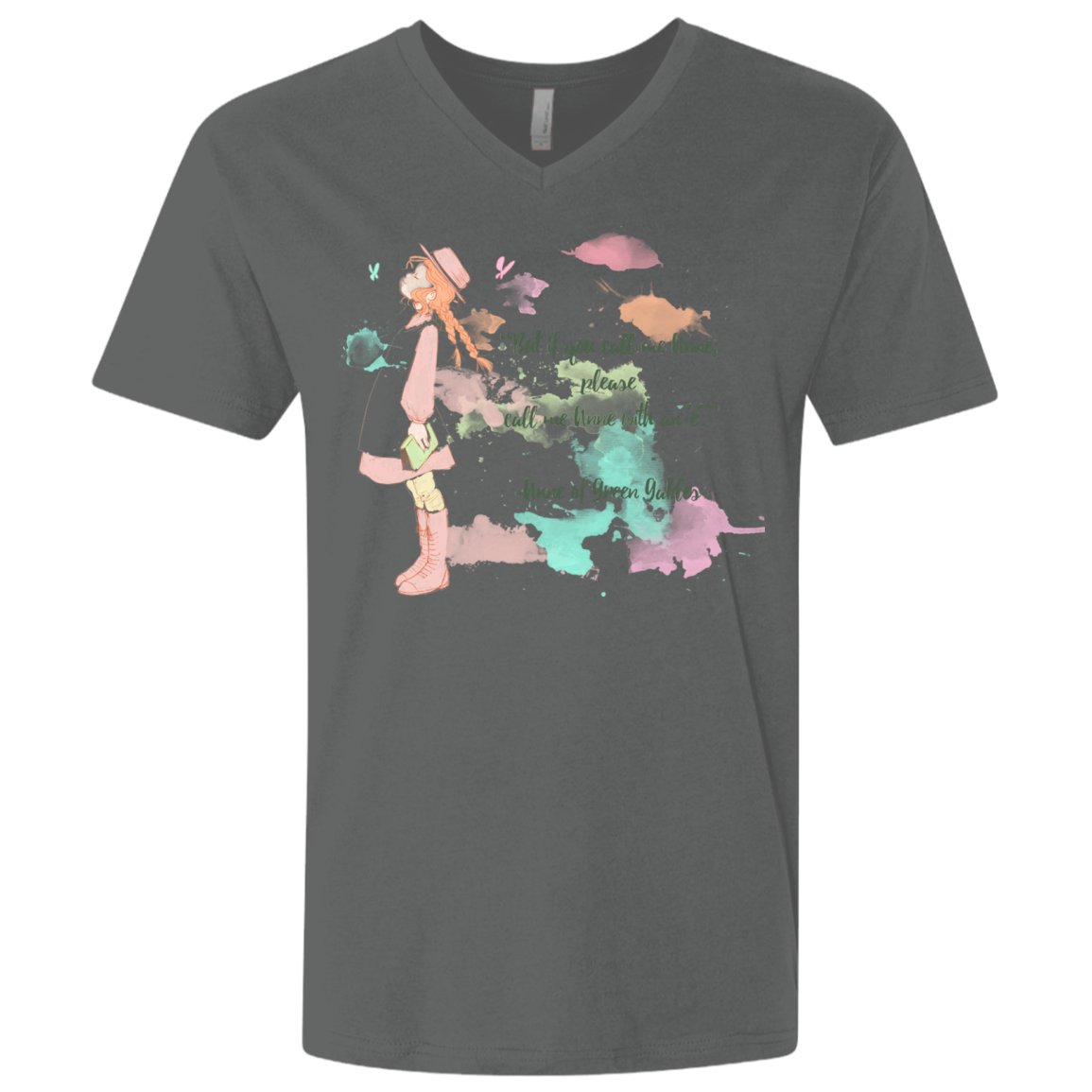 Anne of Green Gables 4 Men's Premium V-Neck