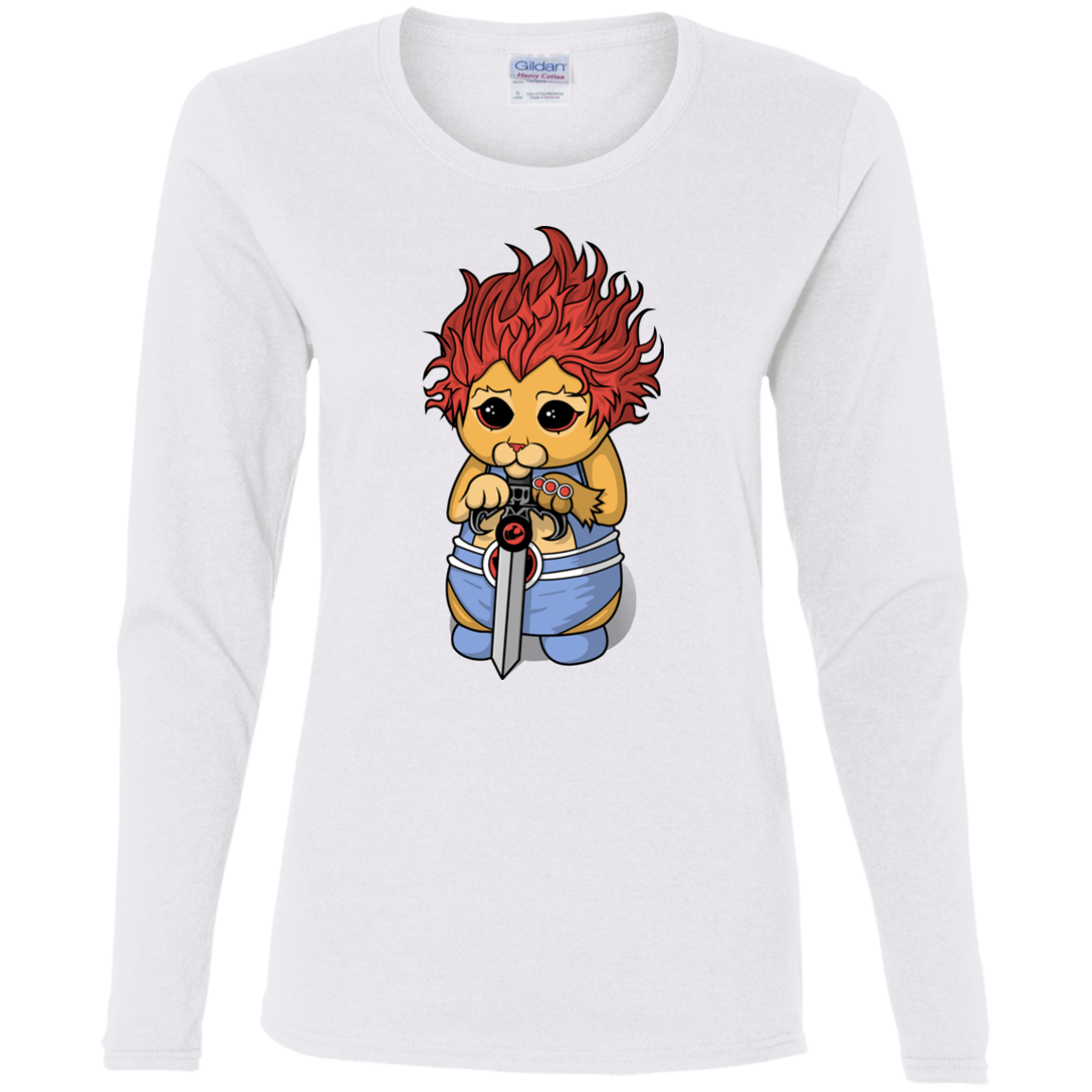 Thunder Kitty Women's Long Sleeve T-Shirt