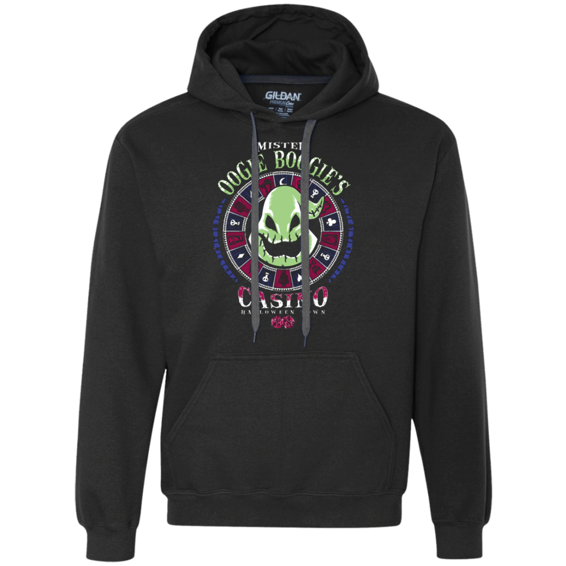 Oogies Casino Premium Fleece Hoodie