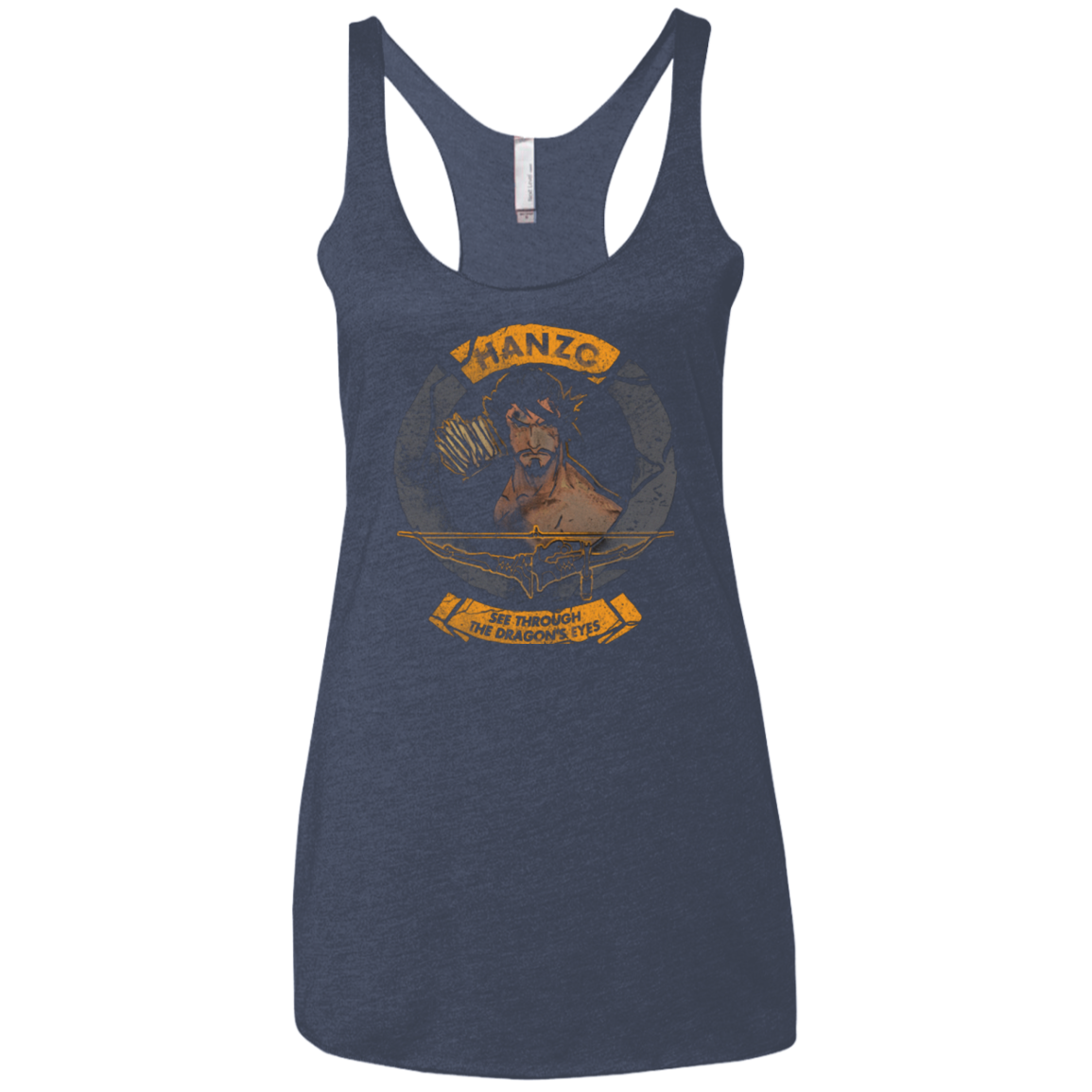 Hanzo Women's Triblend Racerback Tank