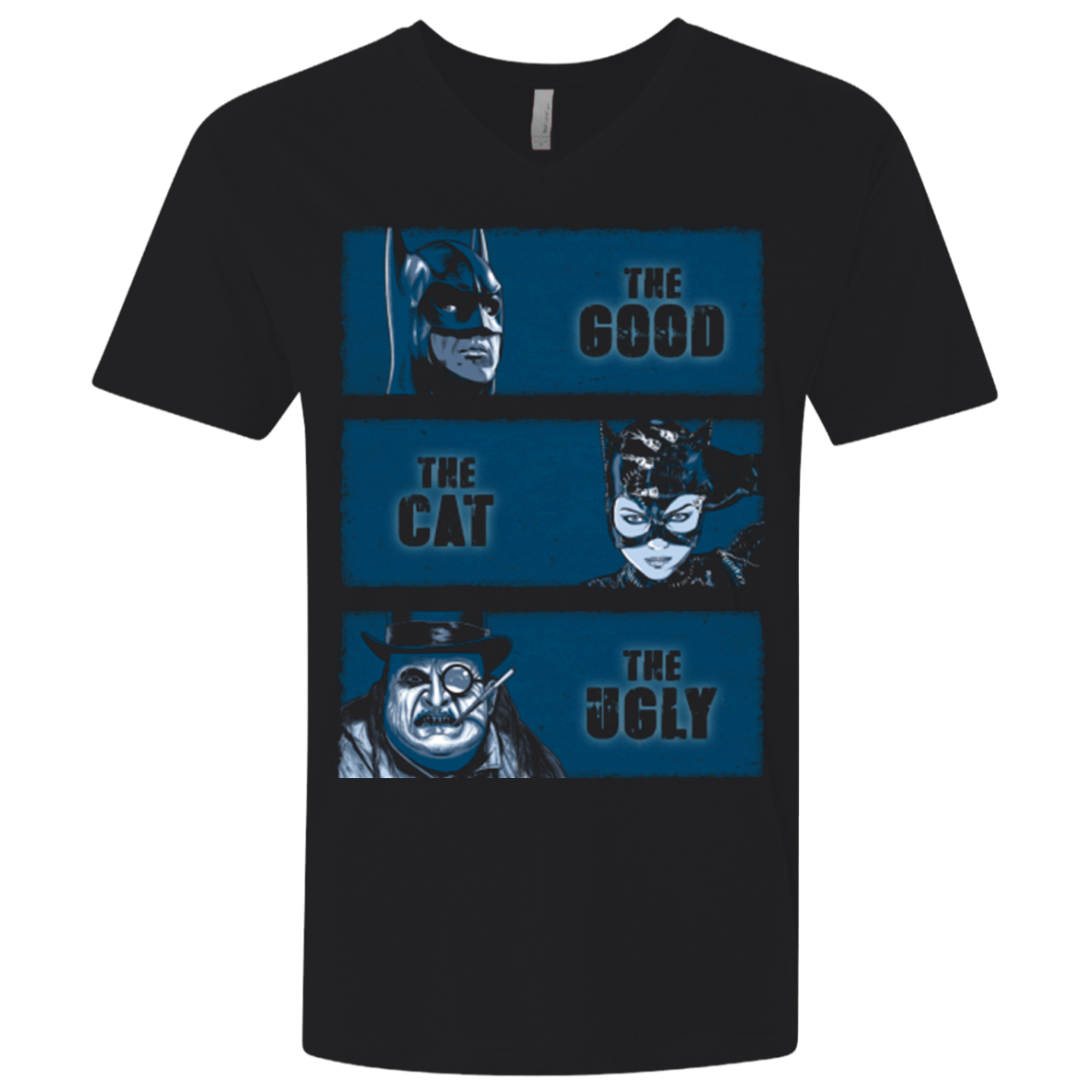 The Good the Cat and the Ugly Men's Premium V-Neck