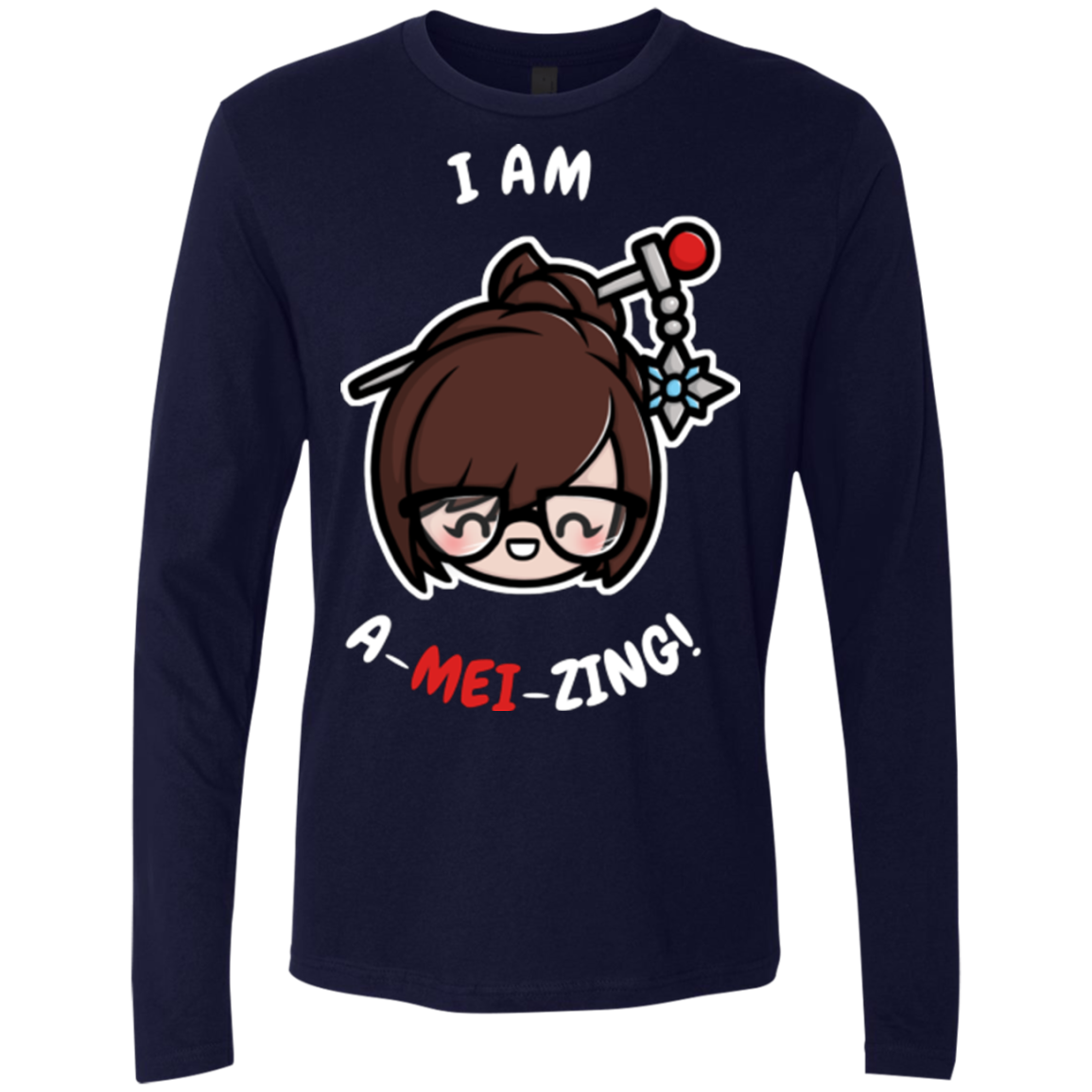 I Am A Mei Zing Men's Premium Long Sleeve