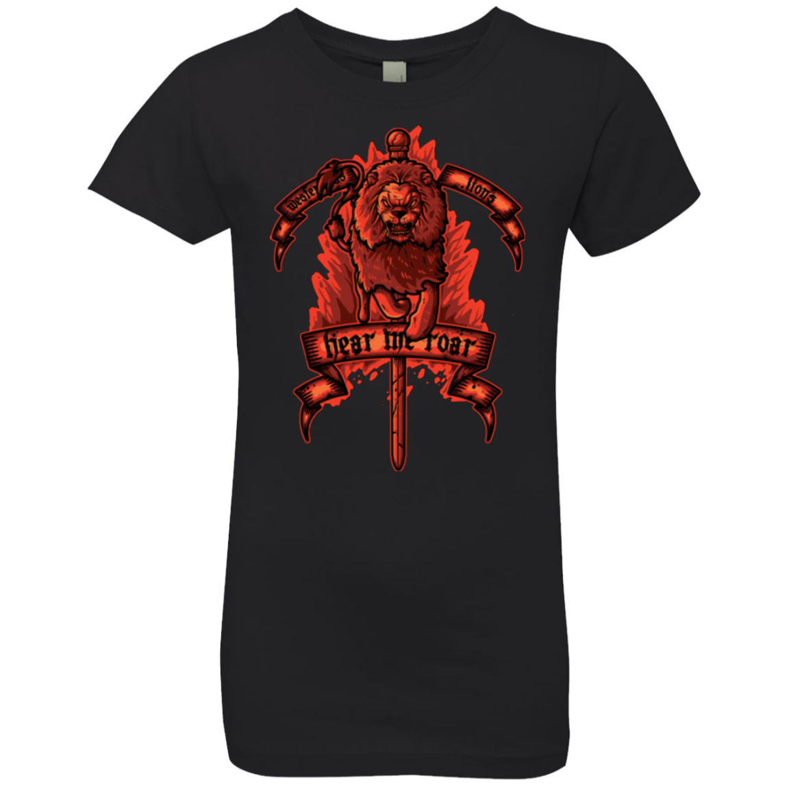 HEAR ME ROAR Girls Premium T-Shirt