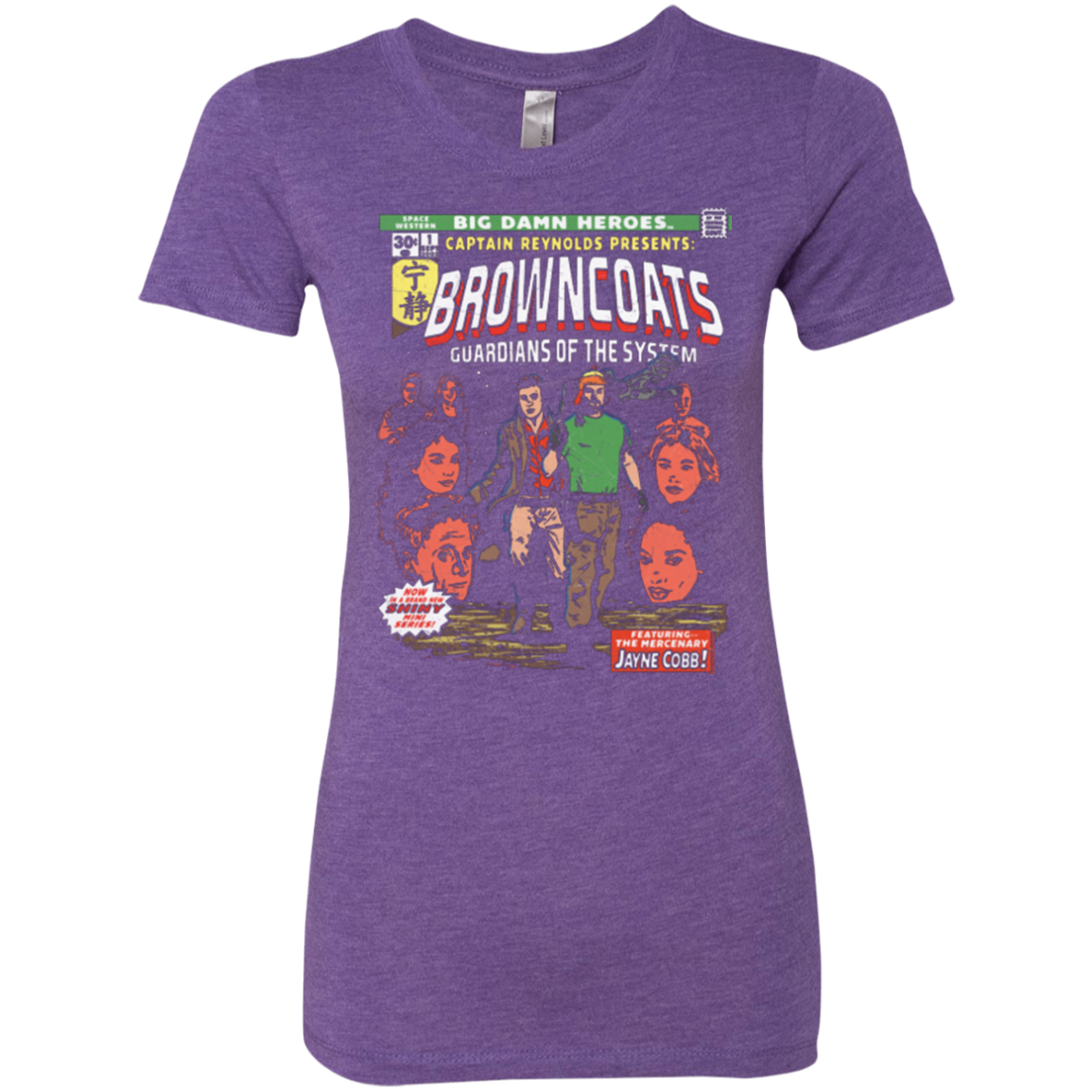 Big Damn Heroes Women's Triblend T-Shirt