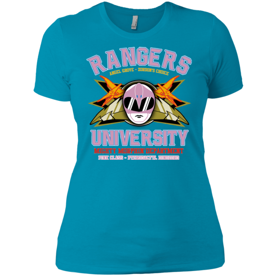 Rangers U Pink Ranger Women's Premium T-Shirt