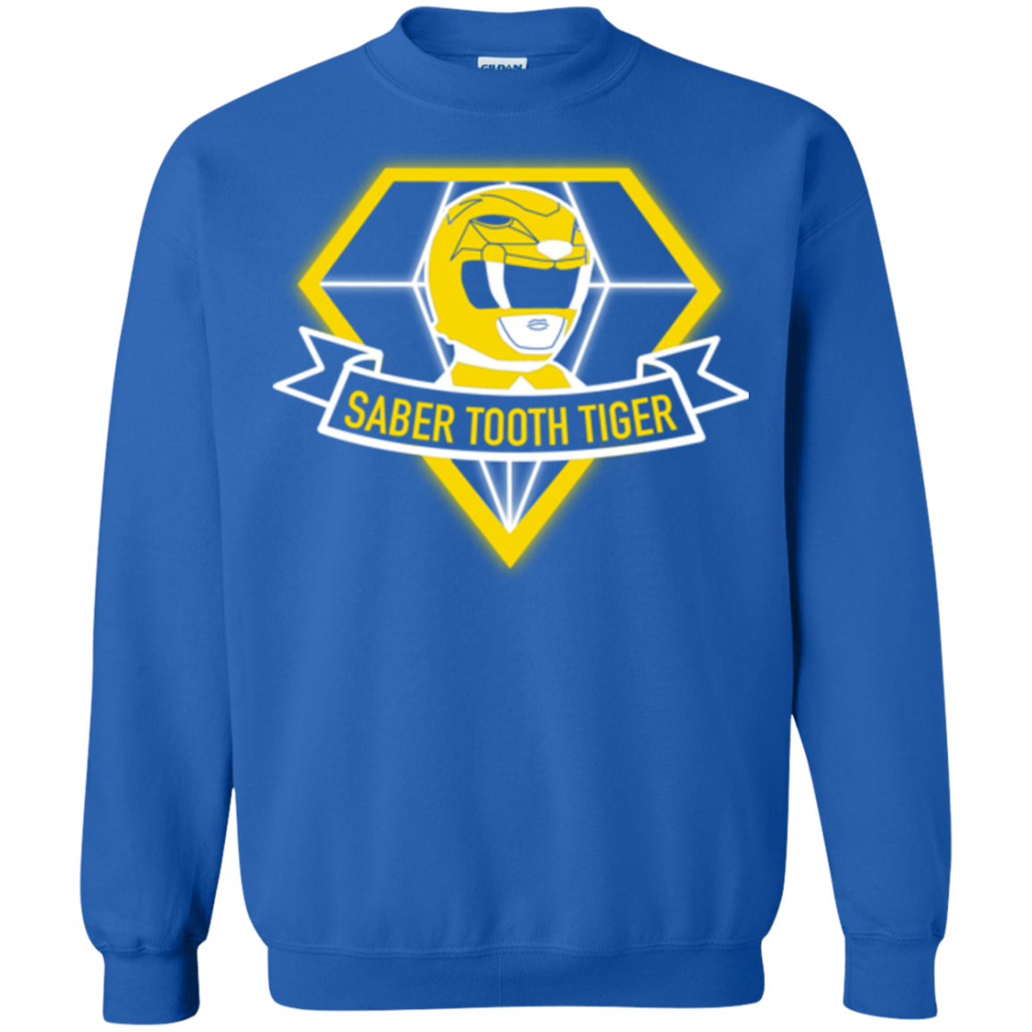 Saber Tooth Tiger Crewneck Sweatshirt