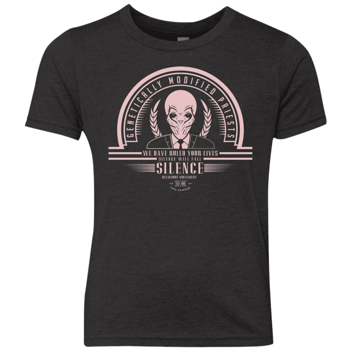 Who Villains Silence Youth Triblend T-Shirt