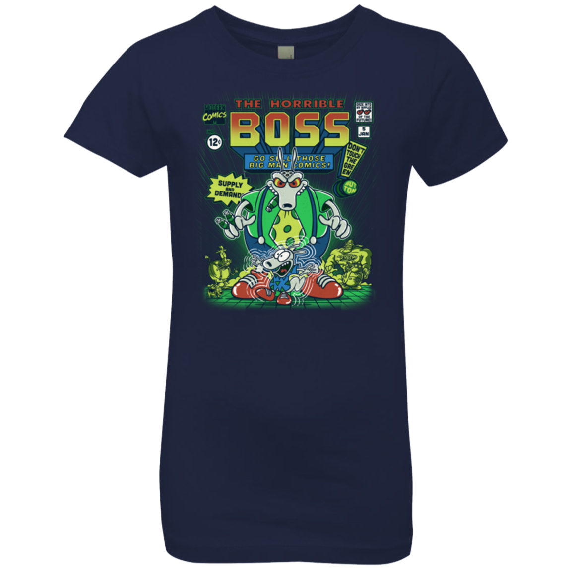 The Horrible Boss Girls Premium T-Shirt