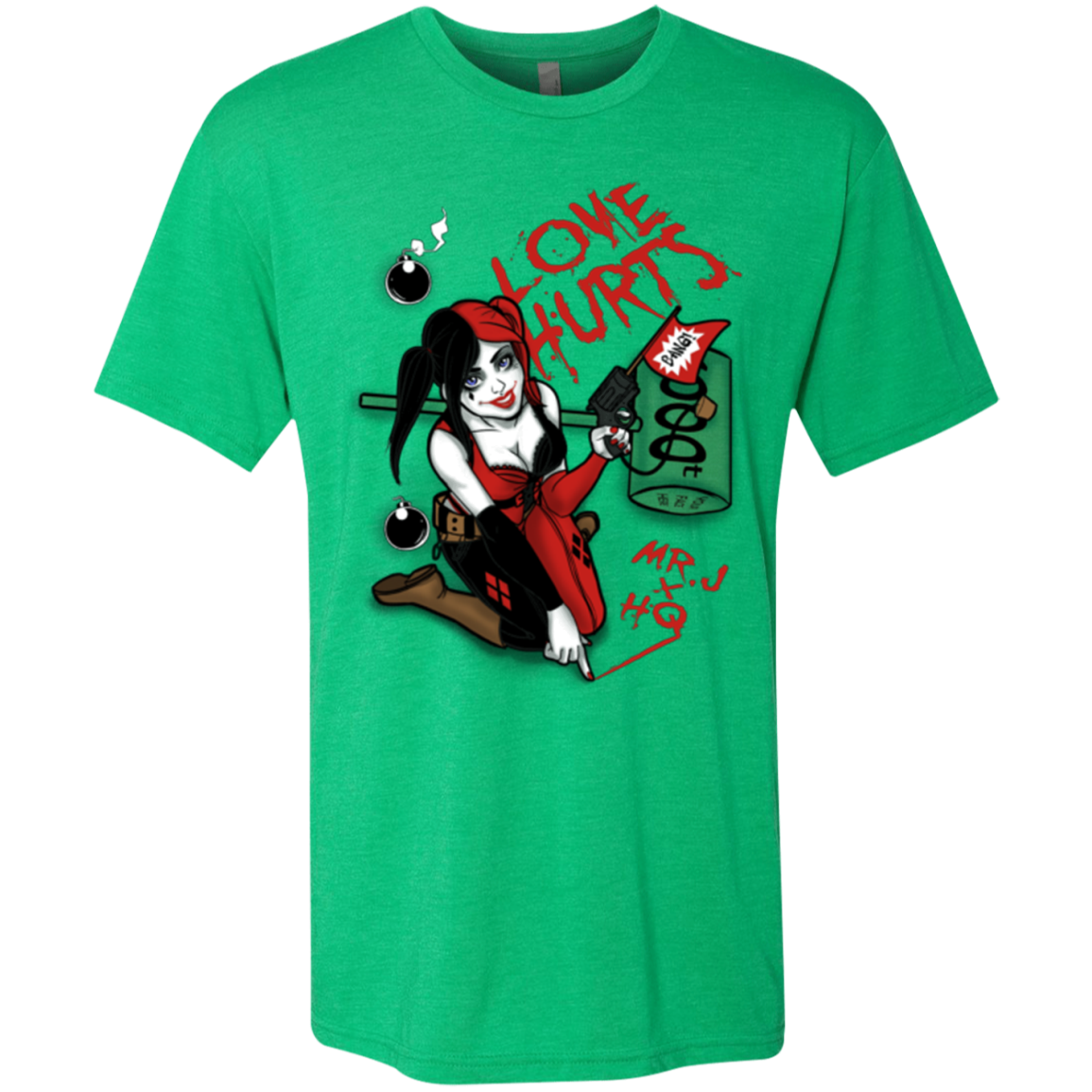 Love Hurts Men's Triblend T-Shirt