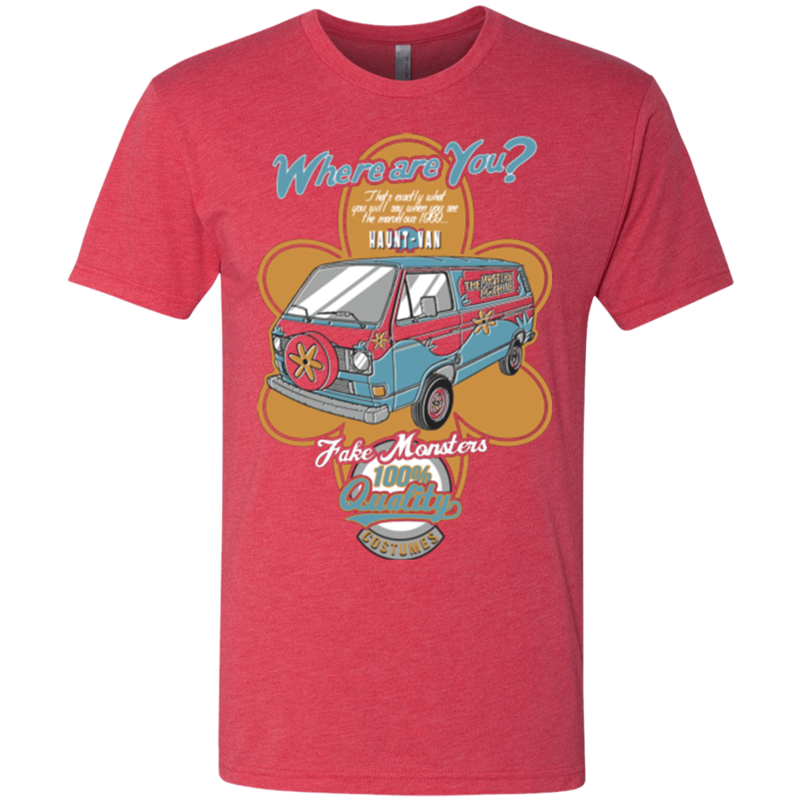 Haunt Van Men's Triblend T-Shirt