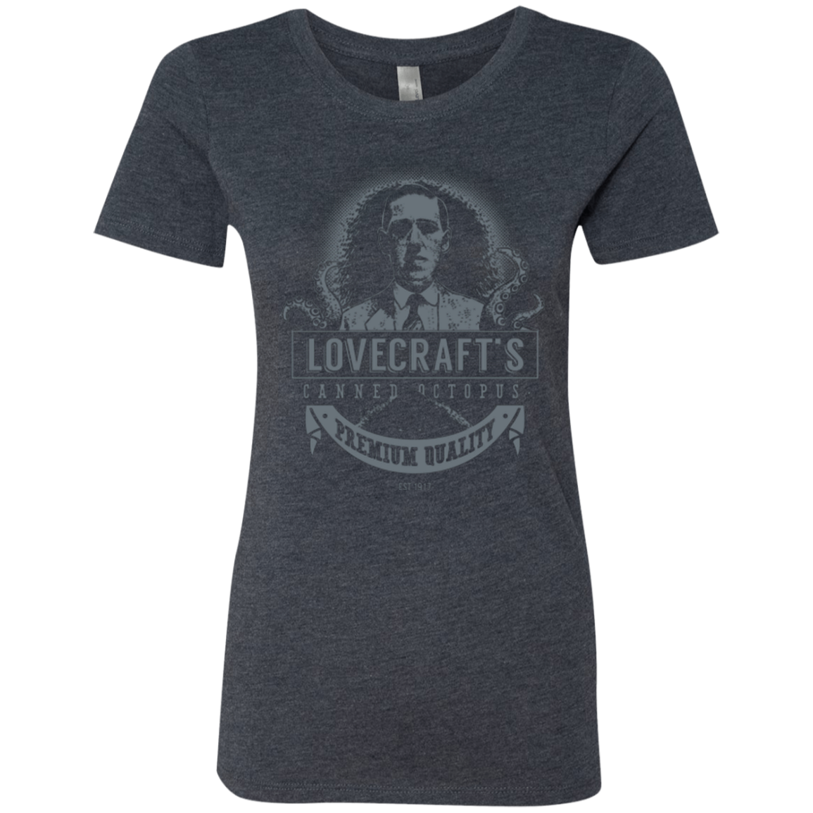 Lovecraft Canned Octopus Women's Triblend T-Shirt