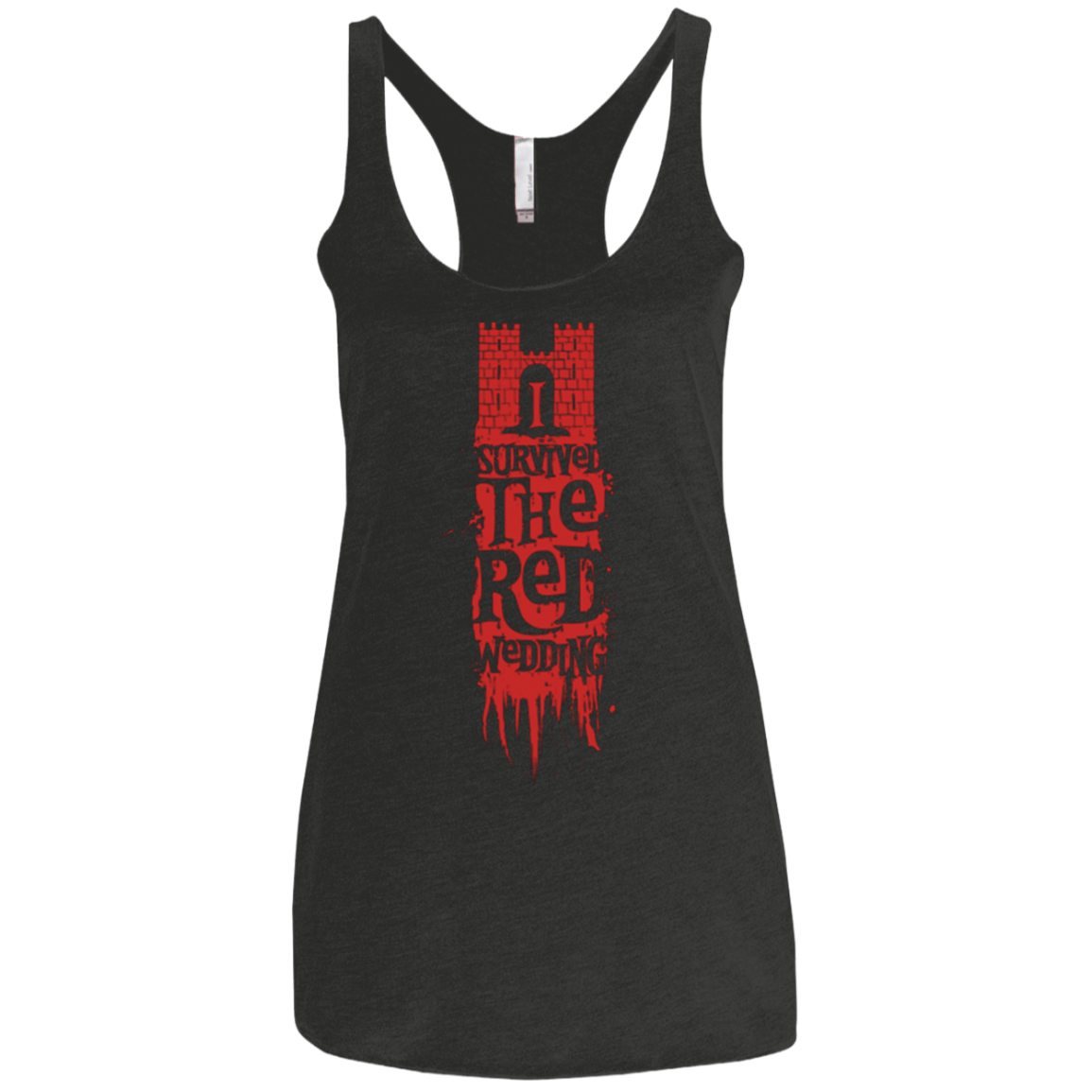 I Survived the Red Wedding Women's Triblend Racerback Tank
