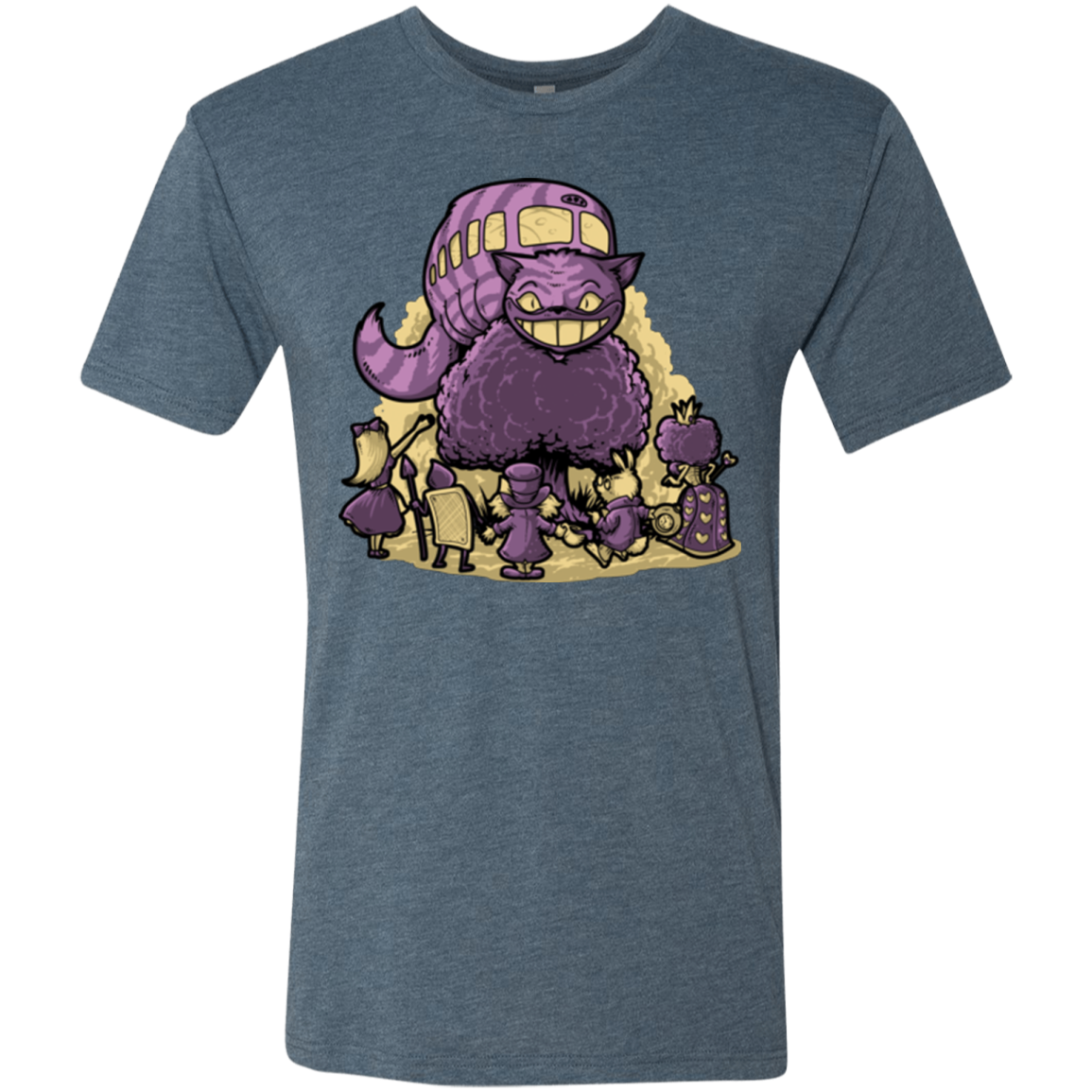 TRAVELING WONDERLAND Men's Triblend T-Shirt