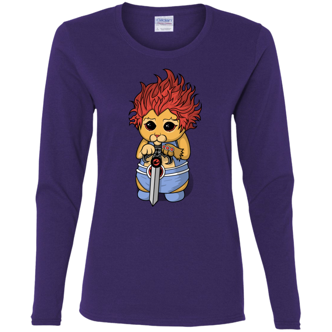 Thunder Kitty Women's Long Sleeve T-Shirt