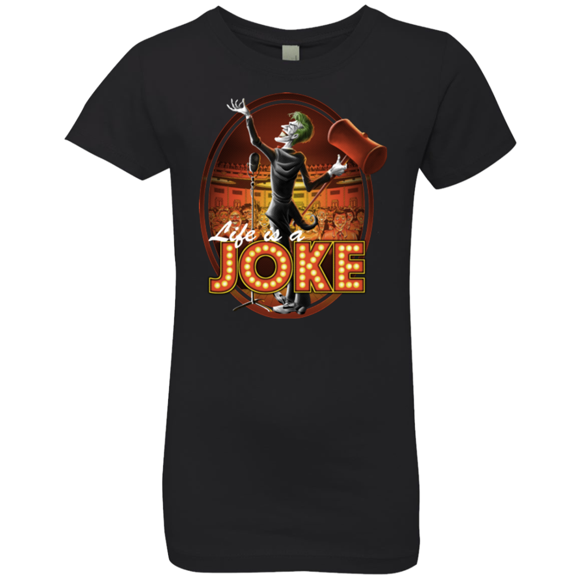 Life Is A Joke Girls Premium T-Shirt