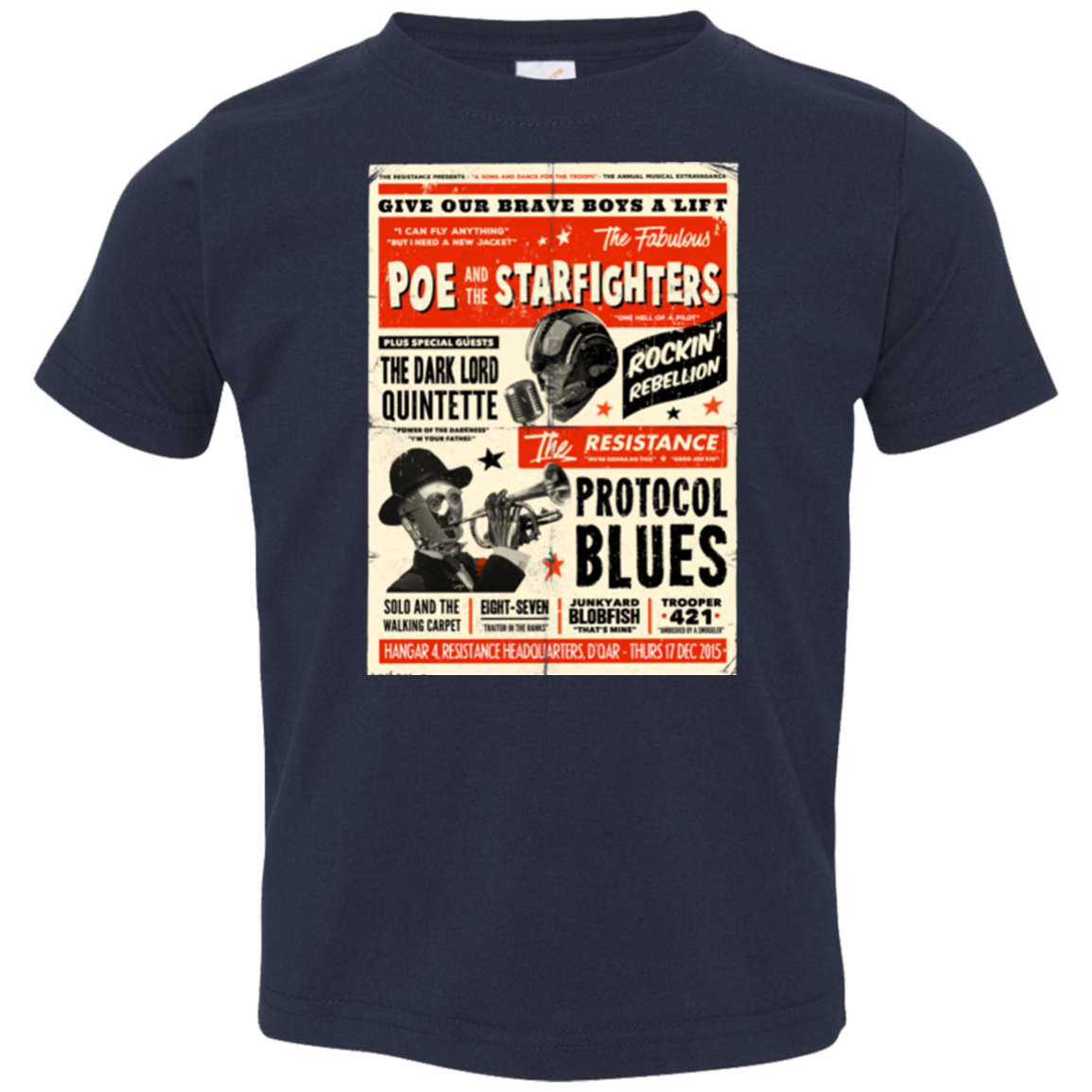 Poe and The Starfighters Toddler Premium T-Shirt