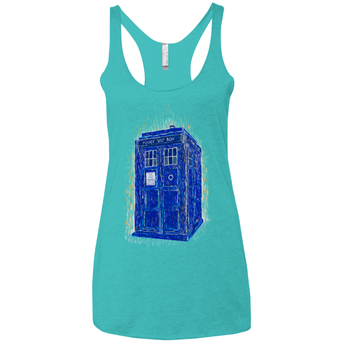 Woodcutardis Women's Triblend Racerback Tank