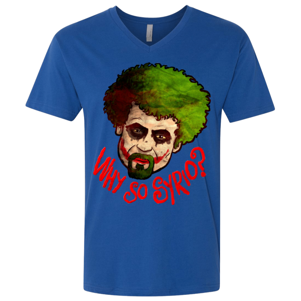 Why So Syrio Men's Premium V-Neck