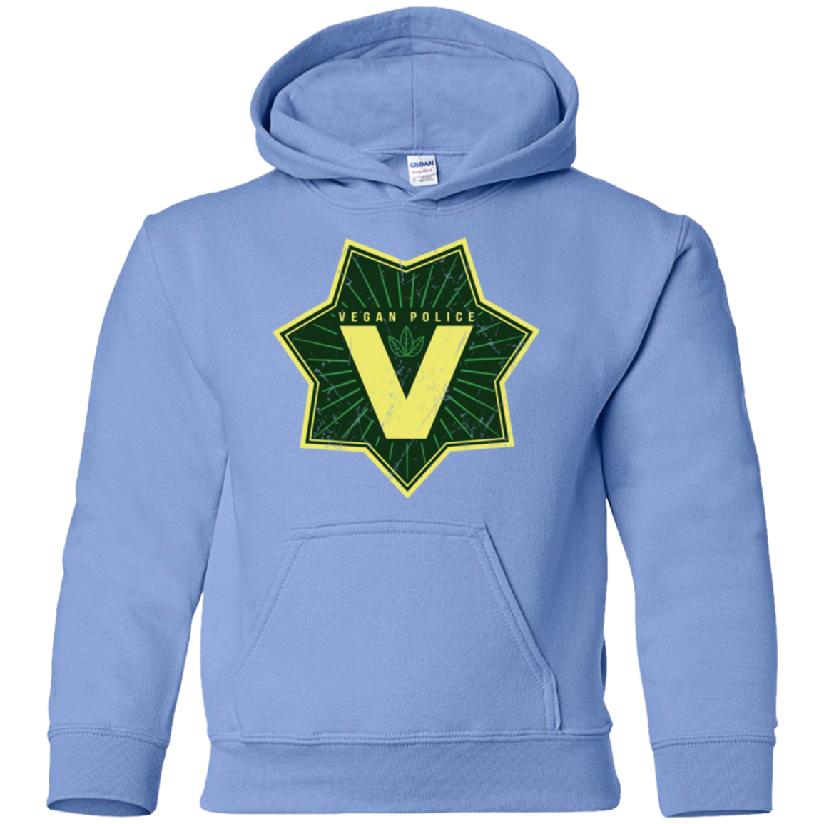 Vegan Police Youth Hoodie